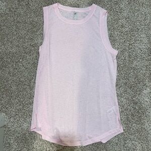 Athleta Light Pink Muscle Tee